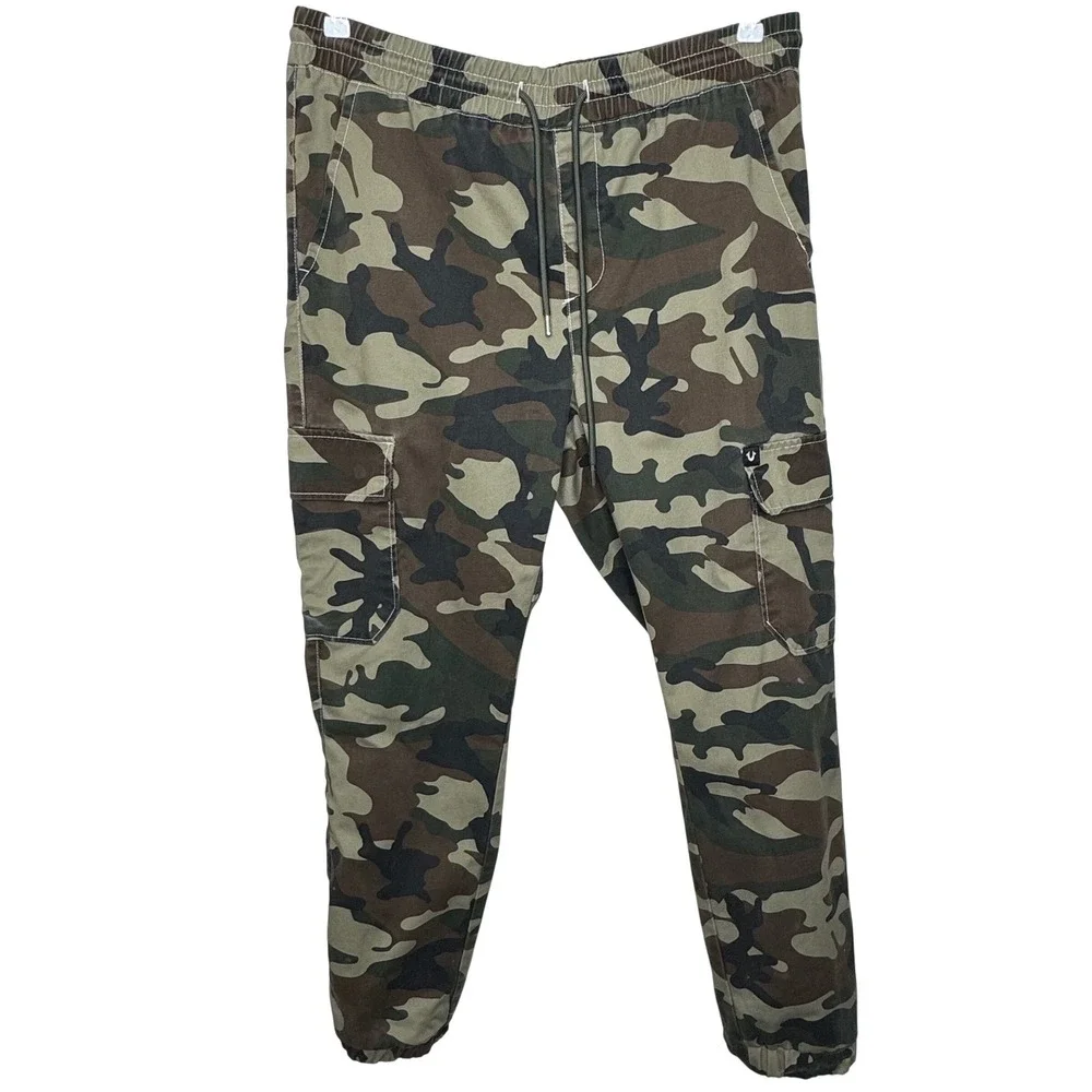 True Religion‎ Camo Cargo SN Jogger Hunting Pants Large